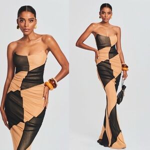 NWOT Retrofete Ford Mesh Dress